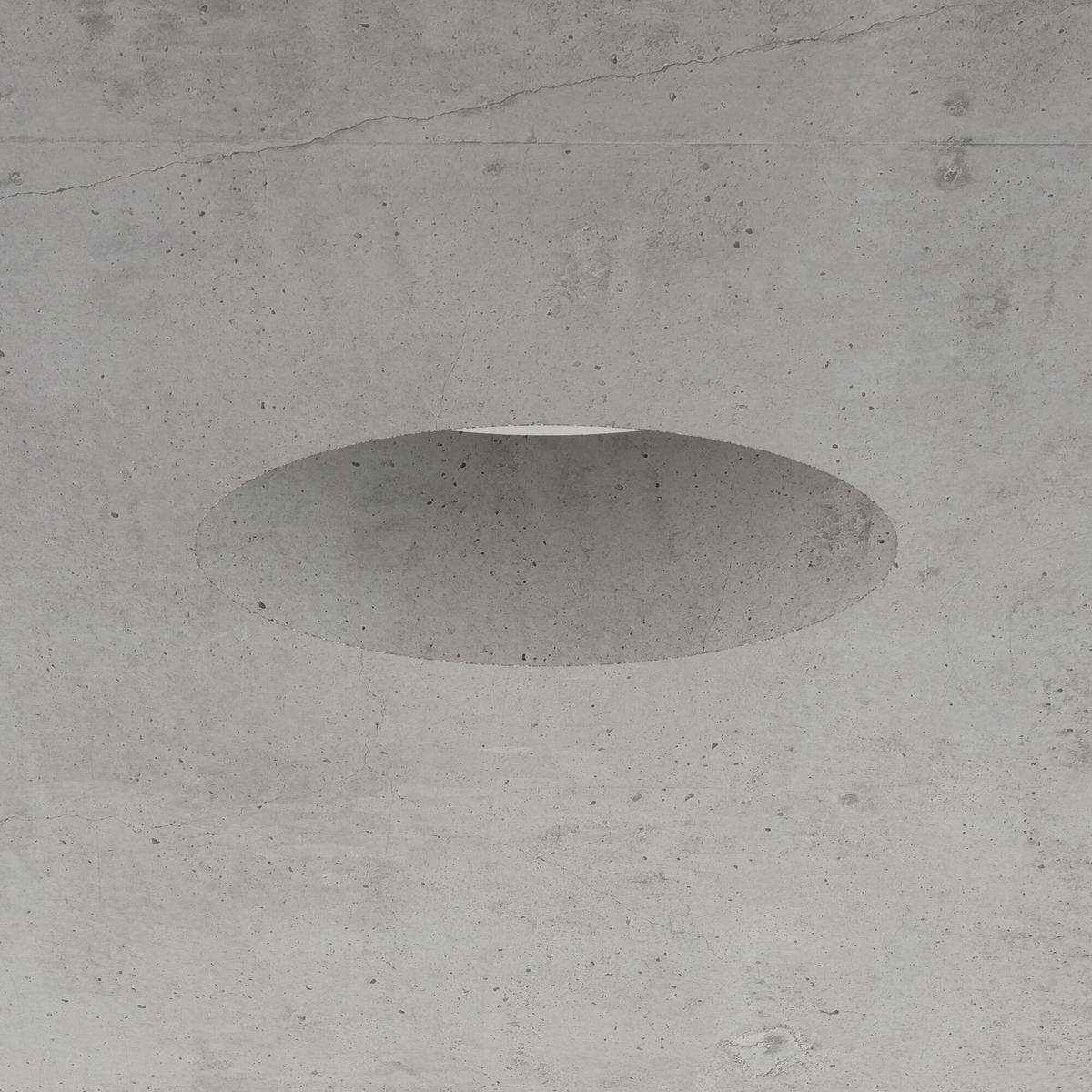 Standard 114mm Round Fixed Concrete 80mm